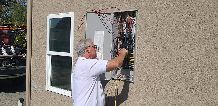 Electrical panel upgrade work Electrical panel upgrade work